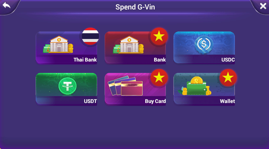Quy trình rút tiền trong ứng dụng G365