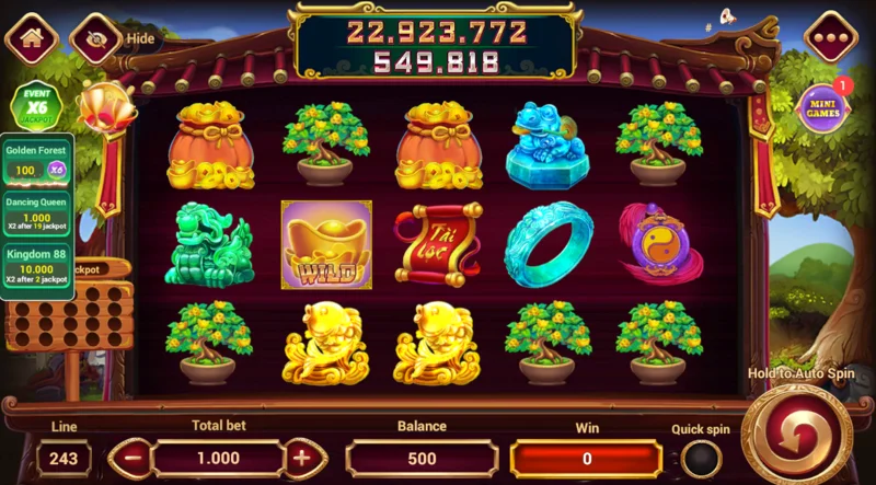 Slot R88 chủ đề Thần Tài